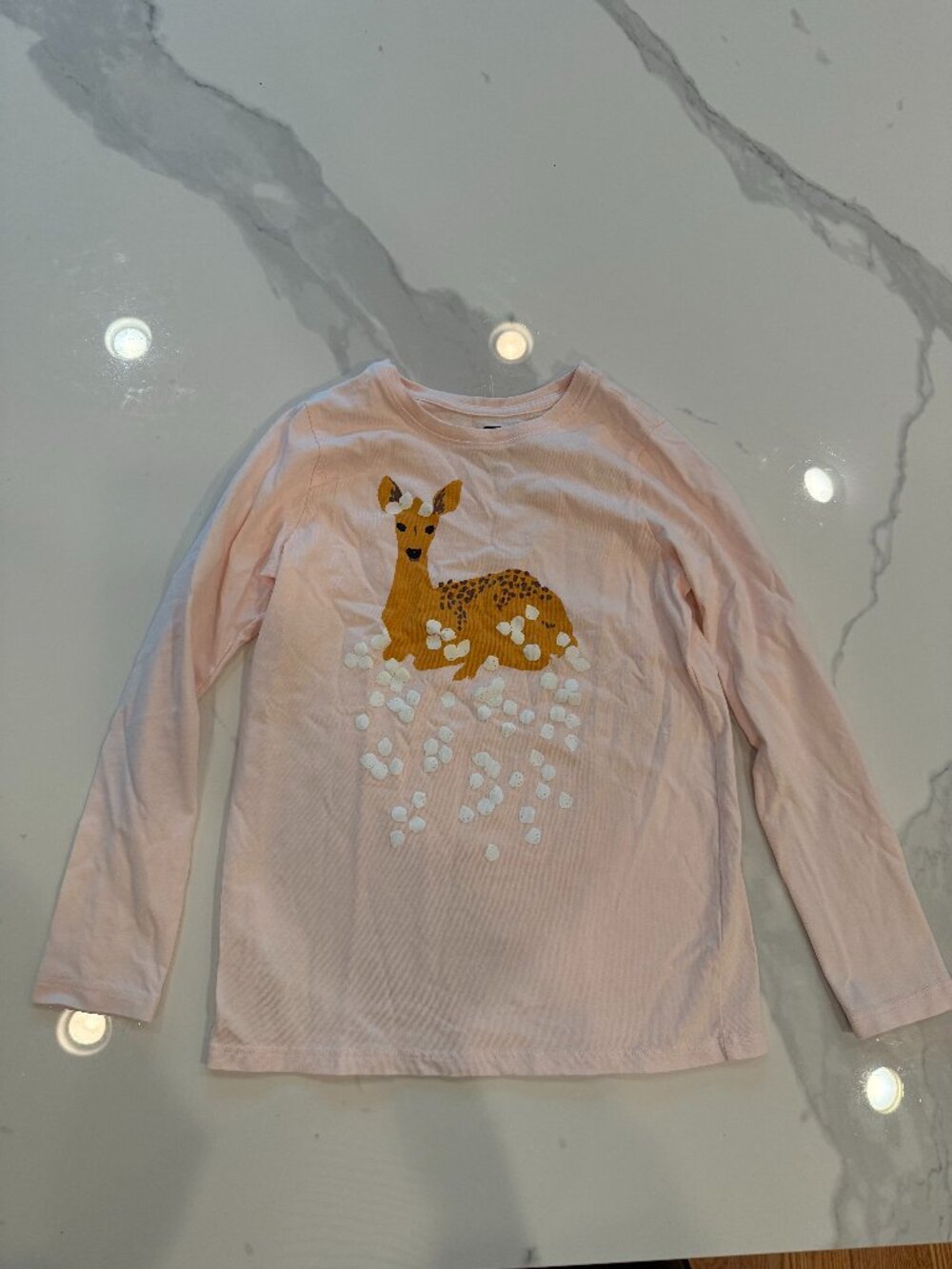 Tea Collection Winter Fawn Long Sleeve (NWOT Size 10)
